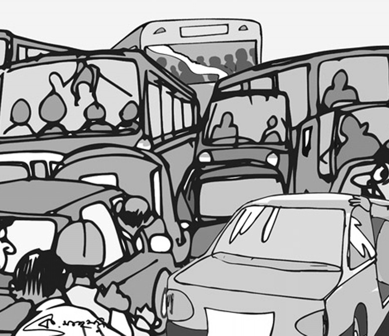 যানজট নিরসনে চাই কার্যকর পদক্ষেপ যানজট নিরসনে চাই কার্যকর পদক্ষেপ