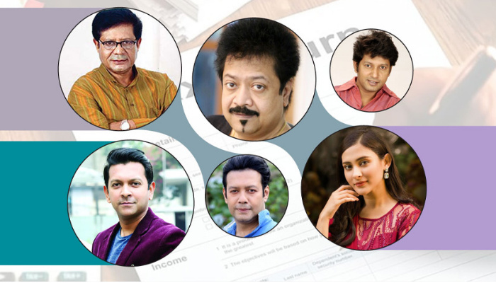 সেরা করদাতার তালিকায় ৬ তারকা