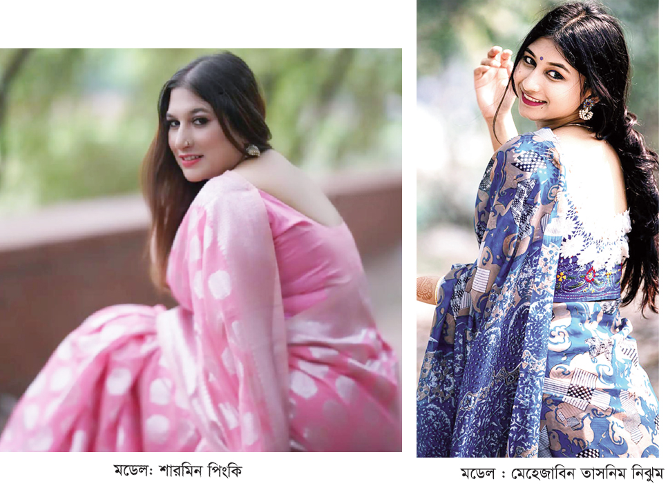 শাড়িতেই নারী অনন্যা শাড়িতেই নারী অনন্যা