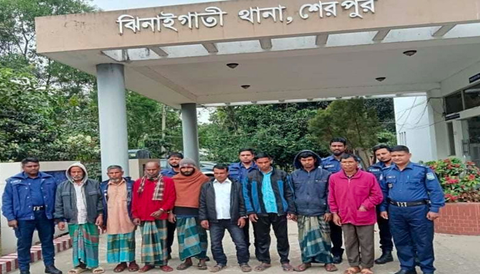 ঝিনাইগাতীতে পুলিশি অভিযানে ইয়াবা ও গাজাসহ অন্যান্য মামলায় গ্রেপ্তার- ১১ ঝিনাইগাতীতে পুলিশি অভিযানে ইয়াবা ও গাজাসহ অন্যান্য মামলায় গ্রেপ্তার- ১১