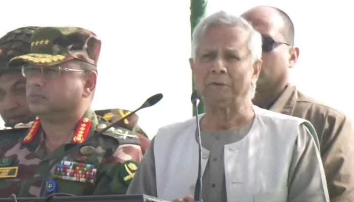 সার্বভৌমত্ব রক্ষায় সেনা সদস্যদের সবসময় প্রস্তুত থাকতে হবে: প্রধান উপদেষ্টা সার্বভৌমত্ব রক্ষায় সেনা সদস্যদের সবসময় প্রস্তুত থাকতে হবে: প্রধান উপদেষ্টা