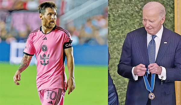 মেডেল নিতে হোয়াইট হাউজে যাননি মেসি মেডেল নিতে হোয়াইট হাউজে যাননি মেসি