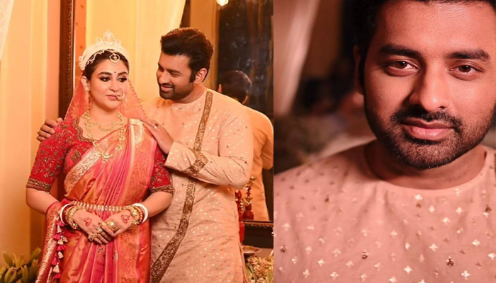 বিয়ের পিঁড়িতে অঙ্কুশ-ঐন্দ্রিলা বিয়ের পিঁড়িতে অঙ্কুশ-ঐন্দ্রিলা