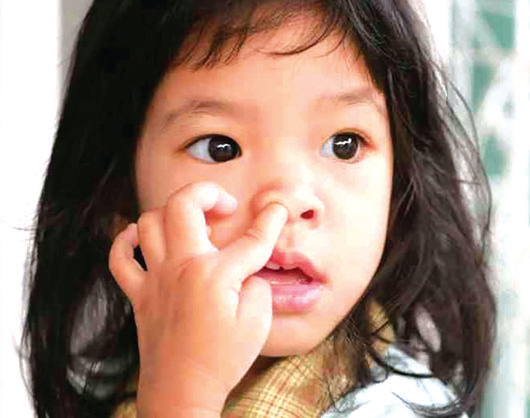 নাকে আঙুল দেয়ার অভ্যাস বিপজ্জনক নাকে আঙুল দেয়ার অভ্যাস বিপজ্জনক