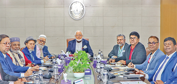 সাউথইস্ট ব্যাংকের চেয়ারম্যানের সঙ্গে আহ্ছানিয়া মিশন প্রেসিডেন্টের সৌজন্য সাক্ষাৎ