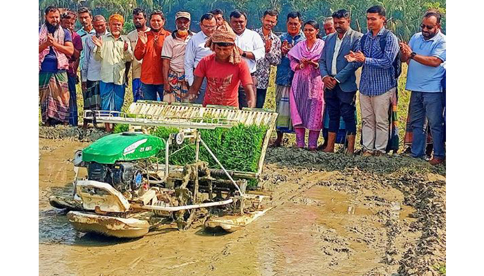 কাউখালীতে শস্য নিবিড়তা বৃদ্ধির লক্ষ্যে কৃষক মাঠ দিবস
