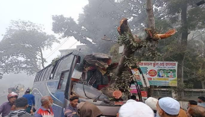 সাতক্ষীরায় সড়ক দুর্ঘটনায় নিহত ১, আহত ১২