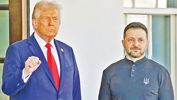 ট্রাম্প-জেলেনস্কির উত্তপ্ত বাগবিতণ্ডা