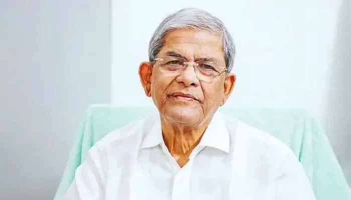 অসুস্থ হয়ে হাসপাতালে ভর্তি মির্জা ফখরুল