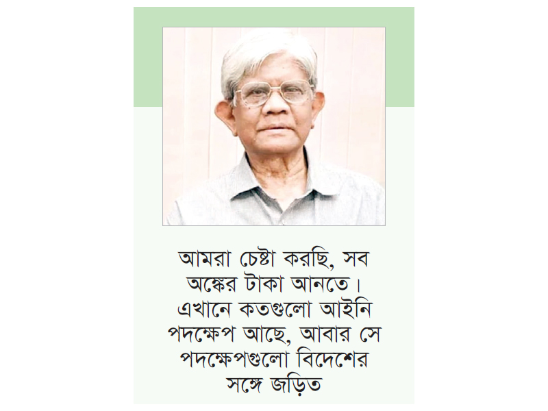 পাচারের টাকা ফেরত আনা সম্ভব
