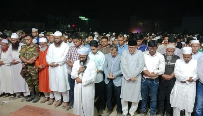২ দফা জানাজা শেষে চিরনিদ্রায় শায়িত আছিয়া