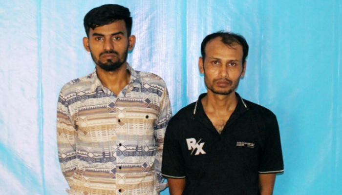কিশোরগঞ্জে ২১১ কেজি গাঁজাসহ দুইজন আটক
