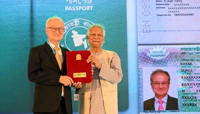 ইয়াংওয়ানের চেয়ারম্যানকে নাগরিকত্ব দিলো বাংলাদেশ
