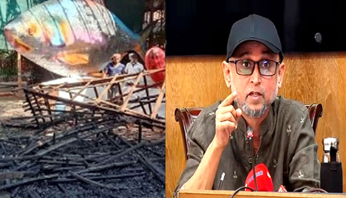ফ্যাসিবাদের মুখাবয়ব পুড়িয়েছে হাসিনার দোসররা: উপদেষ্টা ফারুকী