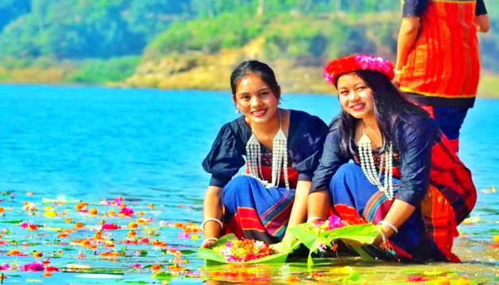 পার্বত্য চট্টগ্রামে শুরু বৈসাবি উৎসব