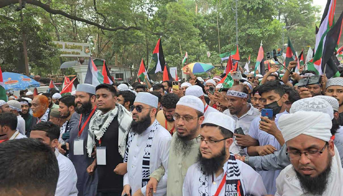 আন্তর্জাতিক মিডিয়ায় বাংলাদেশের ‘মার্চ ফর গাজা’