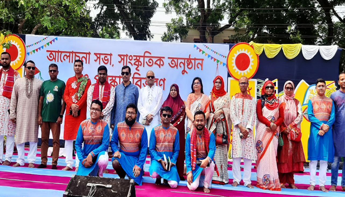 জয়পুরহাটে বর্ণাঢ্য আয়োজনে বাংলা নববর্ষ উদযাপন