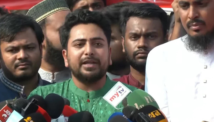 প্রশাসন বিএনপির পক্ষে কাজ করছে, এ অবস্থায় নির্বাচন সম্ভব নয়: নাহিদ