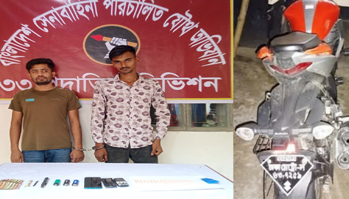 হাজীগঞ্জে ১শ’ পিস ইয়াবাসহ দুই মাদক কারবারি আটক