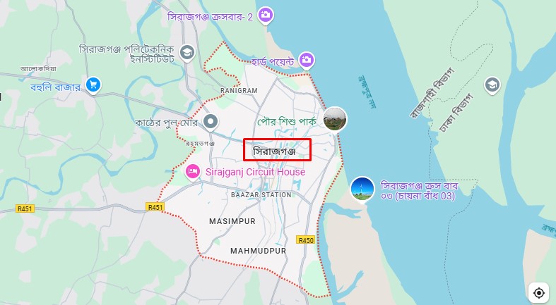 সিরাজগঞ্জে বিএনপি নেতার  উপর হামলা বিক্ষোভ মিছিল