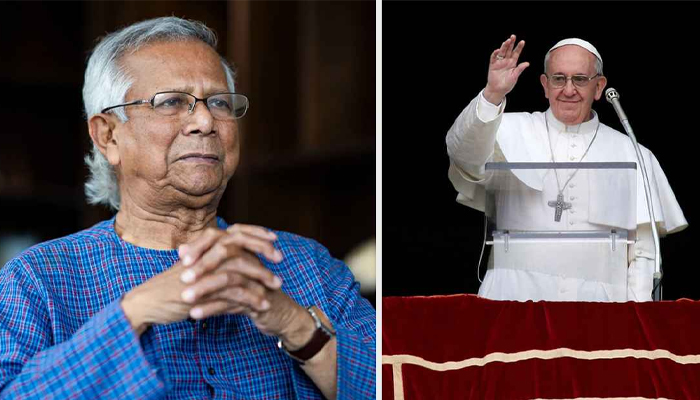 পোপ ফ্রান্সিসের মৃত্যুতে প্রধান উপদেষ্টার শোক