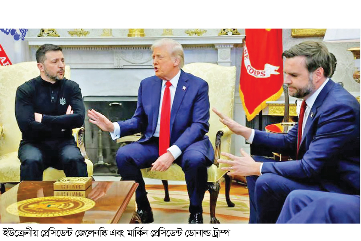 আবার বাকবিতণ্ডায় জড়ালেন ট্রাম্প-জেলেনস্কি