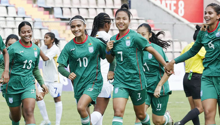 শ্রীলঙ্কাকে গোলবন্যায় ভাসিয়ে সাফে বাংলাদেশের শুভসূচনা, সাগরিকার হ্যাটট্রিক শ্রীলঙ্কাকে গোলবন্যায় ভাসিয়ে সাফে বাংলাদেশের শুভসূচনা, সাগরিকার হ্যাটট্রিক