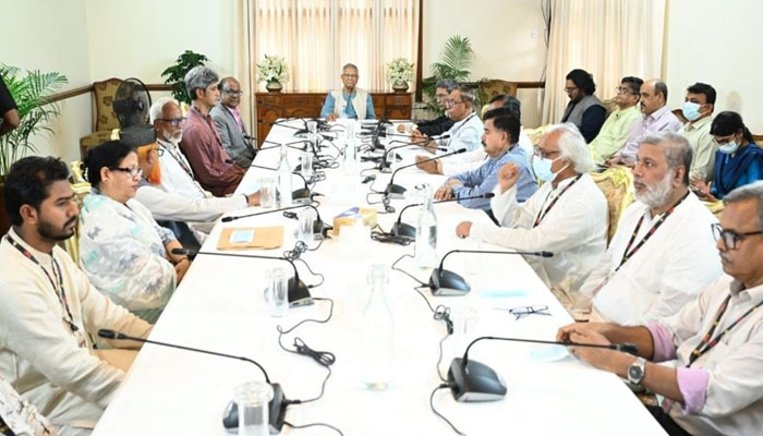 ফ্যাসিবাদ প্রতিহতে সবাইকে সম্মিলিতভাবে কাজ করতে হবে: প্রধান উপদেষ্টা ফ্যাসিবাদ প্রতিহতে সবাইকে সম্মিলিতভাবে কাজ করতে হবে: প্রধান উপদেষ্টা