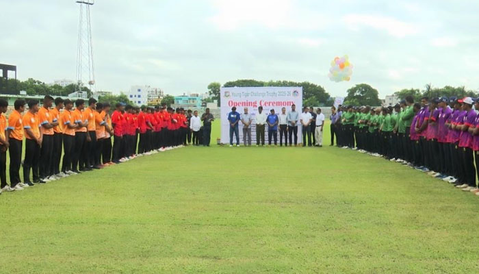 রাজশাহীতে ইয়ং টাইগার চ্যালেঞ্জ ট্রফি টুর্নামেন্টের উদ্বোধন রাজশাহীতে ইয়ং টাইগার চ্যালেঞ্জ ট্রফি টুর্নামেন্টের উদ্বোধন