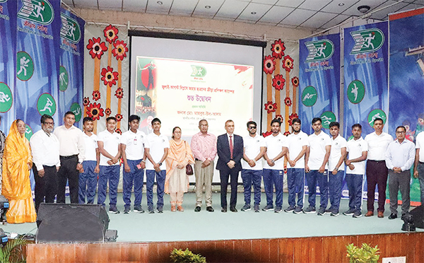 বিকেএসপিতে জুলাই বিপ্লবে আহত শিক্ষার্থীদের প্রশিক্ষণ ক্যাম্প শুরু বিকেএসপিতে জুলাই বিপ্লবে আহত শিক্ষার্থীদের প্রশিক্ষণ ক্যাম্প শুরু