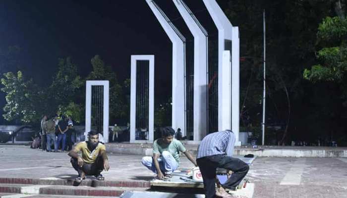 রোববার বিকেলে এনসিপির জনসমাবেশ, চলছে প্রস্তুতি রোববার বিকেলে এনসিপির জনসমাবেশ, চলছে প্রস্তুতি