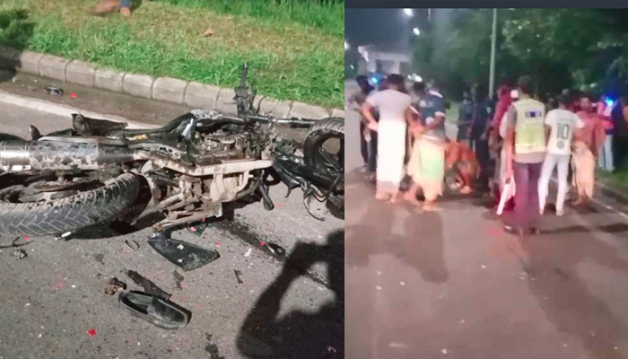 পদ্মা সেতুর টোলপ্লাজায় মোটরসাইকেলে বাসের ধাক্কায় নিহত ২ পদ্মা সেতুর টোলপ্লাজায় মোটরসাইকেলে বাসের ধাক্কায় নিহত ২