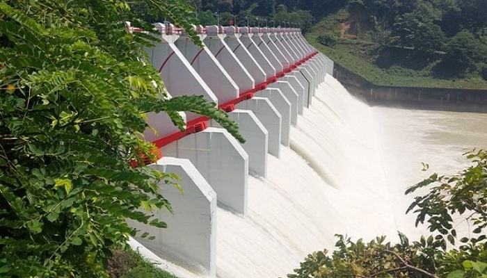 খুলে দেওয়া হলো কাপ্তাই বাঁধের সব জলকপাট খুলে দেওয়া হলো কাপ্তাই বাঁধের সব জলকপাট