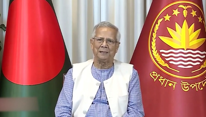 রাতে জাতির উদ্দেশে ভাষণ দেবেন প্রধান উপদেষ্টা রাতে জাতির উদ্দেশে ভাষণ দেবেন প্রধান উপদেষ্টা