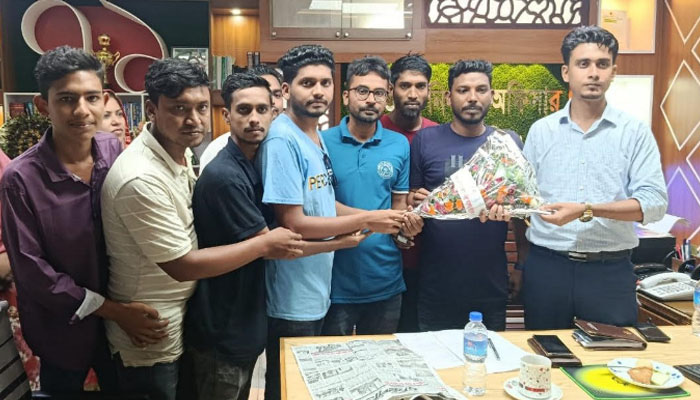 দেবহাটার নবাগত ইউএনওকে সরকারী কেবিএ কলেজ ছাত্রদলের শুভেচ্ছা দেবহাটার নবাগত ইউএনওকে সরকারী কেবিএ কলেজ ছাত্রদলের শুভেচ্ছা