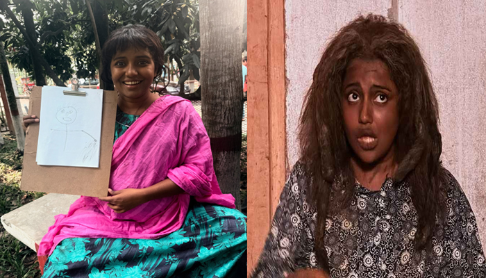 মানসিক প্রতিবন্ধীর চরিত্রে সামিরা খান মাহি মানসিক প্রতিবন্ধীর চরিত্রে সামিরা খান মাহি