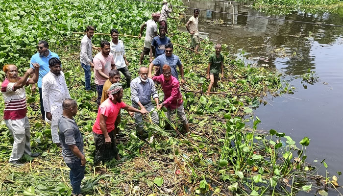 চাঁদপুর পৌর বিএনপির উদ্যোগে খাল পরিচ্ছন্নতা কার্যক্রম চাঁদপুর পৌর বিএনপির উদ্যোগে খাল পরিচ্ছন্নতা কার্যক্রম