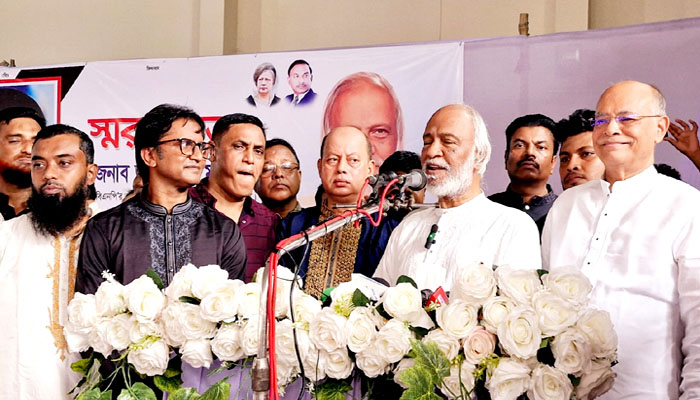 ‘শেখ পরিবার মুক্তিযুদ্ধের চেতনাকে বাস্তবায়ন করতে দেয়নি’ ‘শেখ পরিবার মুক্তিযুদ্ধের চেতনাকে বাস্তবায়ন করতে দেয়নি’
