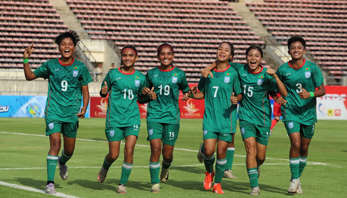 অনূর্ধ্ব-২০ নারী এশিয়ান কাপে চূড়ান্ত পর্বে বাংলাদেশ অনূর্ধ্ব-২০ নারী এশিয়ান কাপে চূড়ান্ত পর্বে বাংলাদেশ