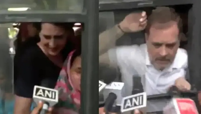 দিল্লিতে রাহুল ও প্রিয়াঙ্কা গান্ধী আটক দিল্লিতে রাহুল ও প্রিয়াঙ্কা গান্ধী আটক