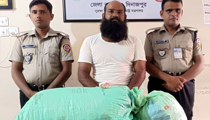 দিনাজপুরে বিপুল পরিমাণ গাঁজা ও ইয়াবাসহ গ্রেপ্তার ১ দিনাজপুরে বিপুল পরিমাণ গাঁজা ও ইয়াবাসহ গ্রেপ্তার ১