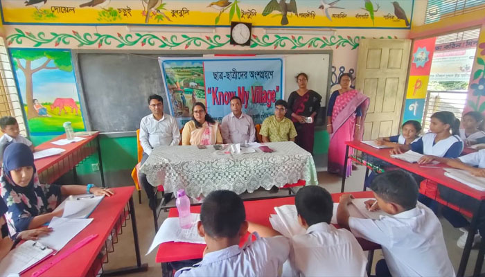 নিজ গ্রাম-ইতিহাস ও সংস্কৃতি জানার লক্ষ্যে ভাণ্ডারিয়ায় বিশেষ পরীক্ষা নিজ গ্রাম-ইতিহাস ও সংস্কৃতি জানার লক্ষ্যে ভাণ্ডারিয়ায় বিশেষ পরীক্ষা