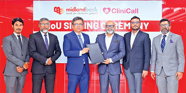 মিডল্যান্ড ব্যাংক ও ক্লিনিকলের মধ্যে চুক্তি স্বাক্ষর