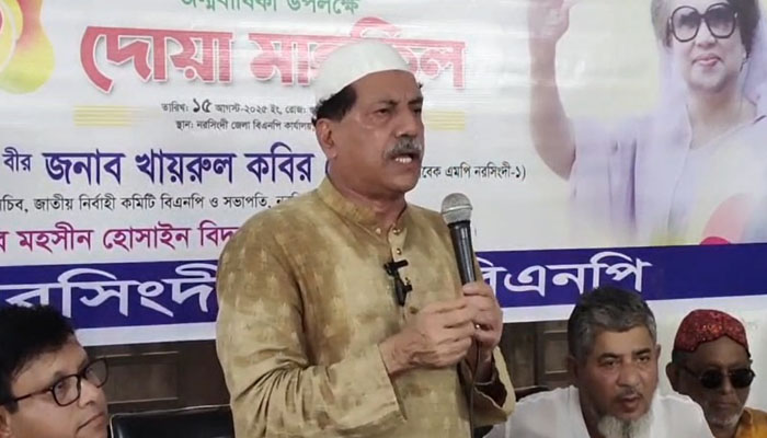 ‘অস্থিতিশীল পরিস্থিতি তৈরি করে এনসিপি নির্বাচনকে বানচাল করতে চায়’ ‘অস্থিতিশীল পরিস্থিতি তৈরি করে এনসিপি নির্বাচনকে বানচাল করতে চায়’