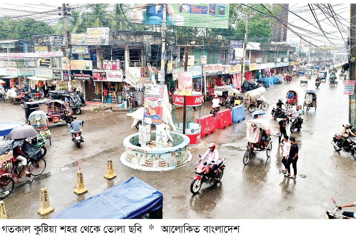 নিরাপত্তা ঝুঁকিতে কুষ্টিয়া শহর নিরাপত্তা ঝুঁকিতে কুষ্টিয়া শহর
