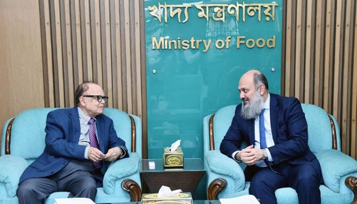 খাদ্য উপদেষ্টার সঙ্গে পাকিস্তানের বাণিজ্যমন্ত্রীর সাক্ষাৎ খাদ্য উপদেষ্টার সঙ্গে পাকিস্তানের বাণিজ্যমন্ত্রীর সাক্ষাৎ