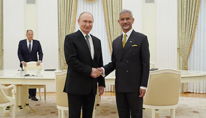 মস্কোয় পুতিনের সঙ্গে বৈঠক করলেন এস. জয়শঙ্কর মস্কোয় পুতিনের সঙ্গে বৈঠক করলেন এস. জয়শঙ্কর