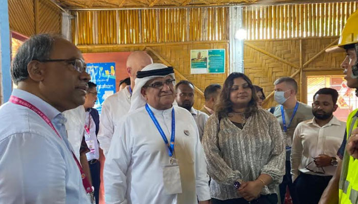 ৪০ দেশের প্রতিনিধিসহ অংশগ্রহণকারীদের রোহিঙ্গা ক্যাম্প পরিদর্শন ৪০ দেশের প্রতিনিধিসহ অংশগ্রহণকারীদের রোহিঙ্গা ক্যাম্প পরিদর্শন