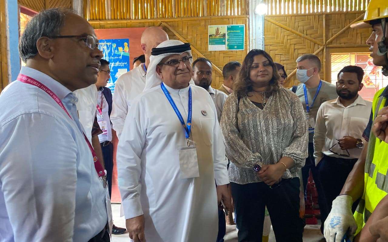 ৪০ দেশের প্রতিনিধিদের রোহিঙ্গা ক্যাম্প পরিদর্শন