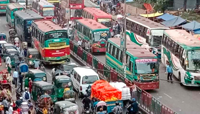 রাজধানীতে বাস চলাচলের ক্ষেত্রে চালু হচ্ছে একক ব্যবস্থা রাজধানীতে বাস চলাচলের ক্ষেত্রে চালু হচ্ছে একক ব্যবস্থা